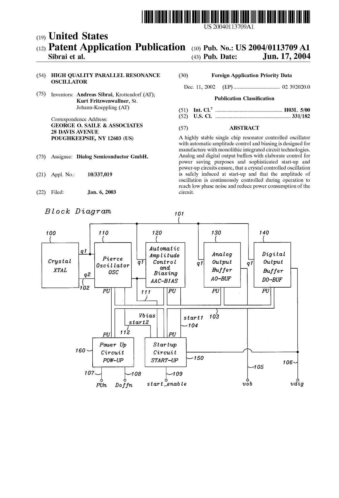 HIGH QUALITY PARALLEL RESONANCE OSCILLATOR