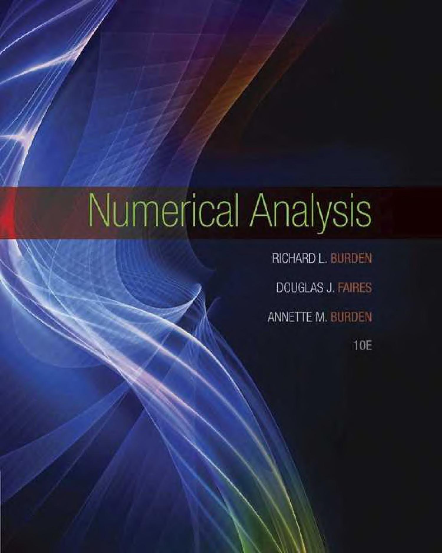 Numerical Analysis (Richard L. Burden, J. Douglas Faires etc.) (z-lib.org) (1)