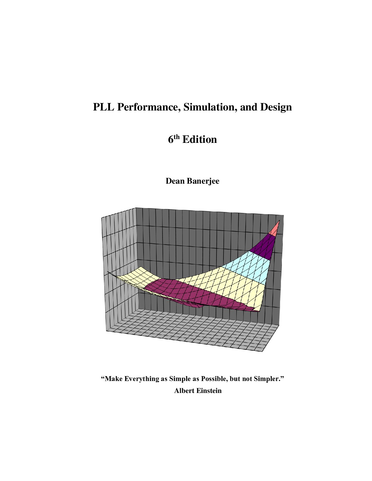 PLL Perfomance, Simulation, and Design