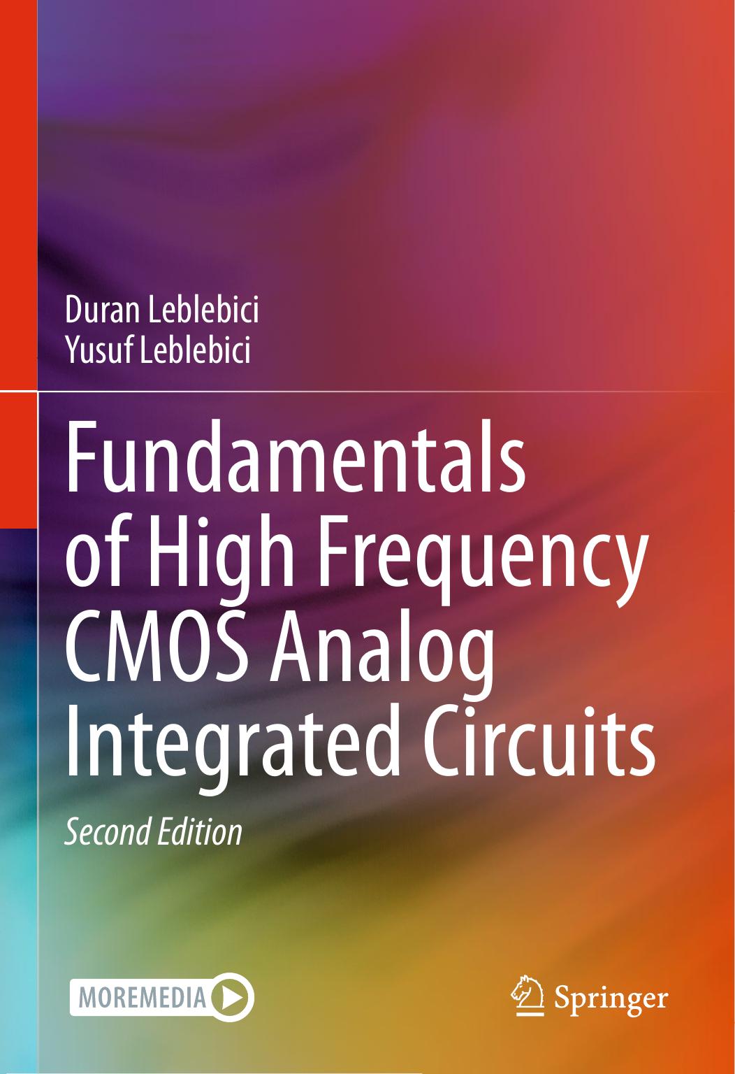 Fundamentals of High Frequency CMOS Analog Integrated Circuits, 2nd Edition