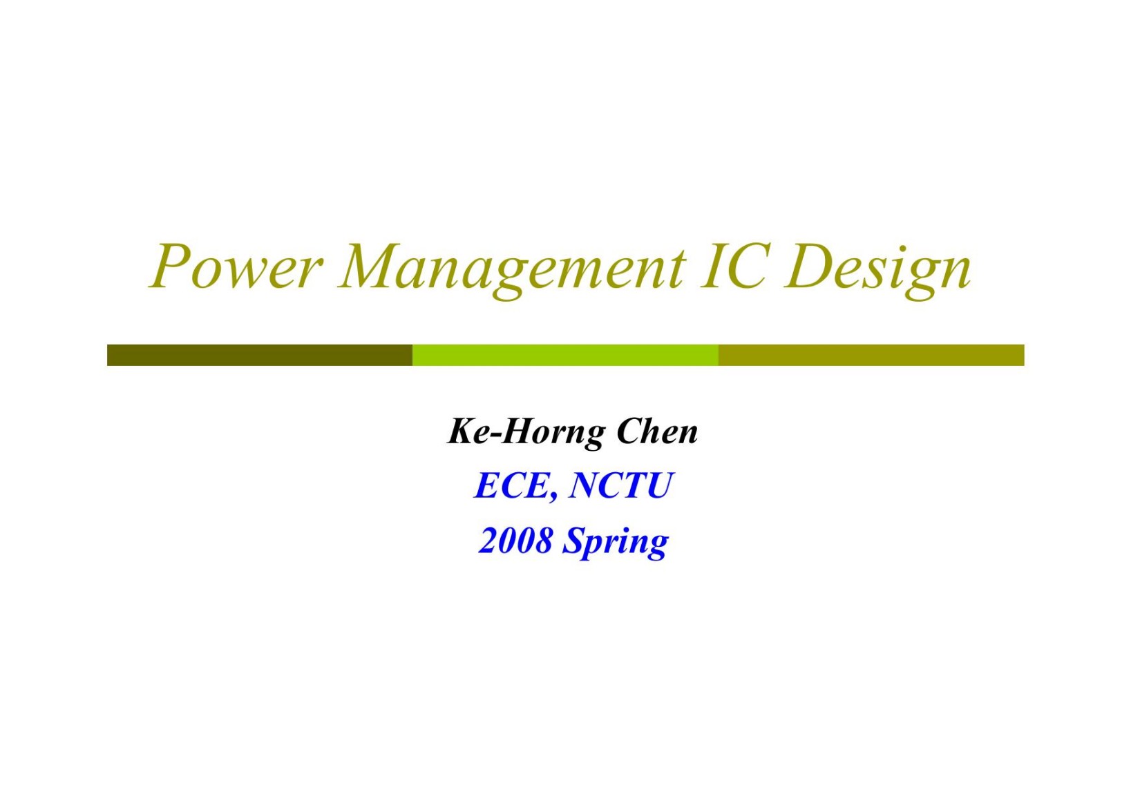 PowerManagmentIC