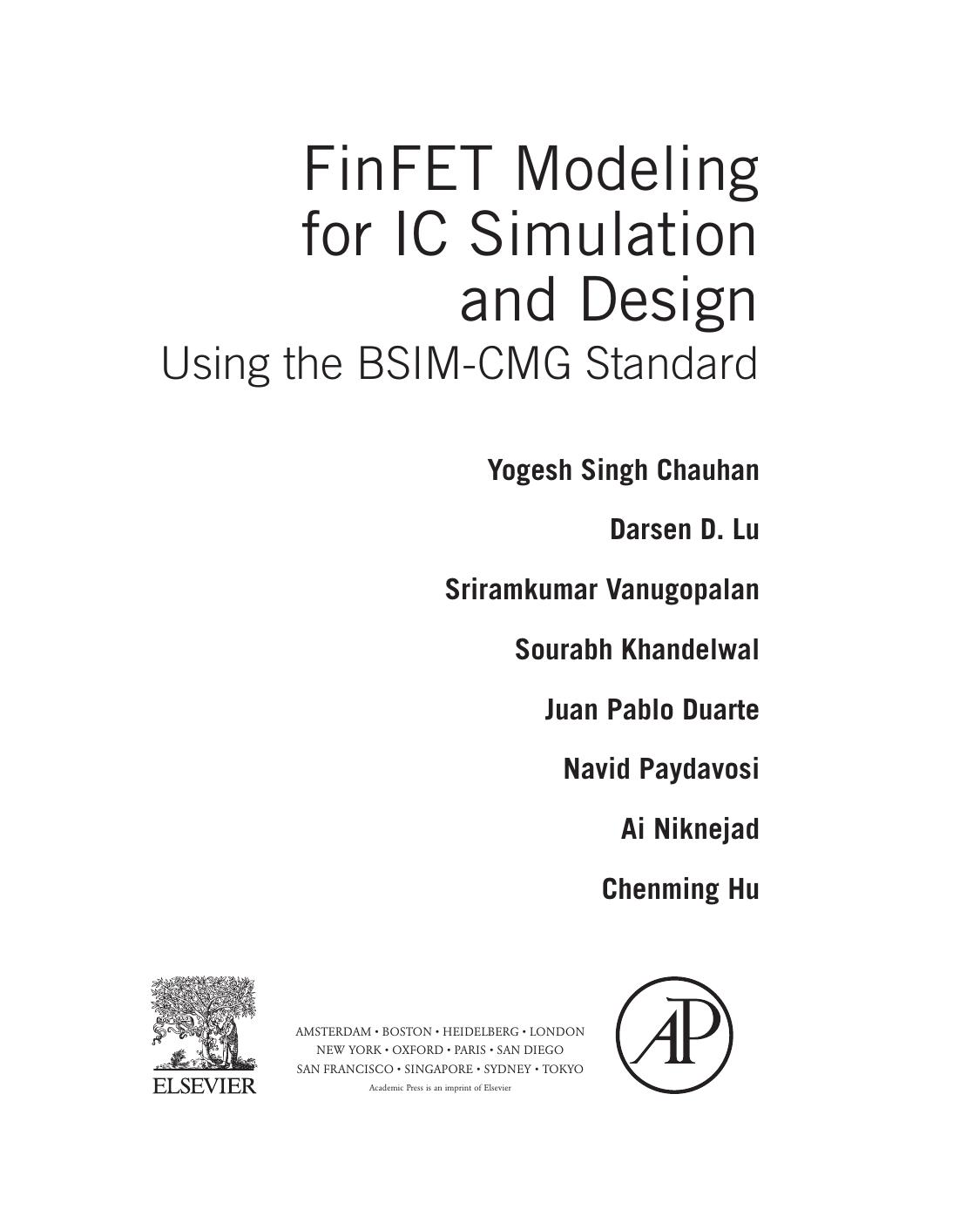 FinFET Modeling for IC Simulation and Design