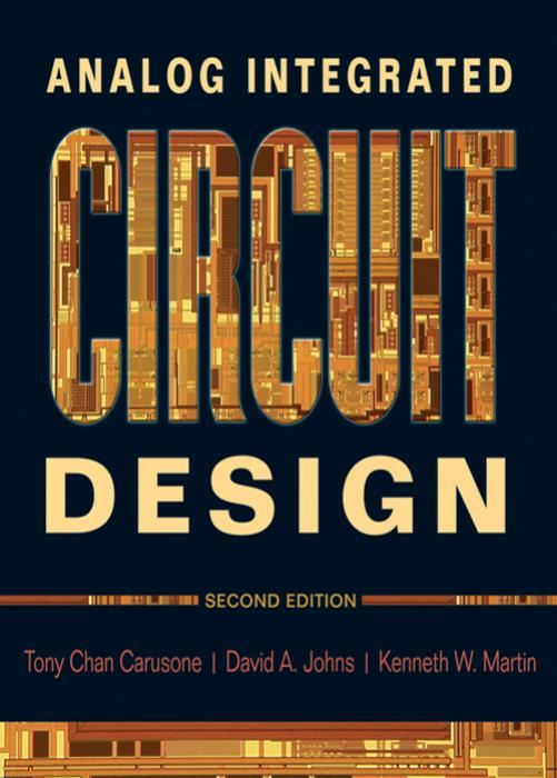 Analog Integrated Circuit Design