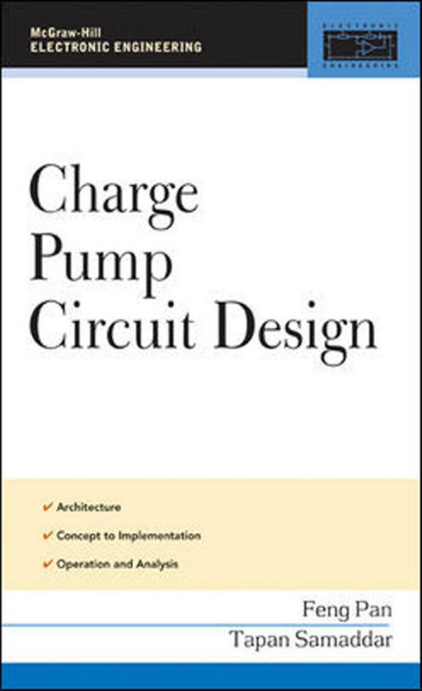 Charge Pump Circuit Design [Pan, Feng and Samaddar, Tapan] Good Edition