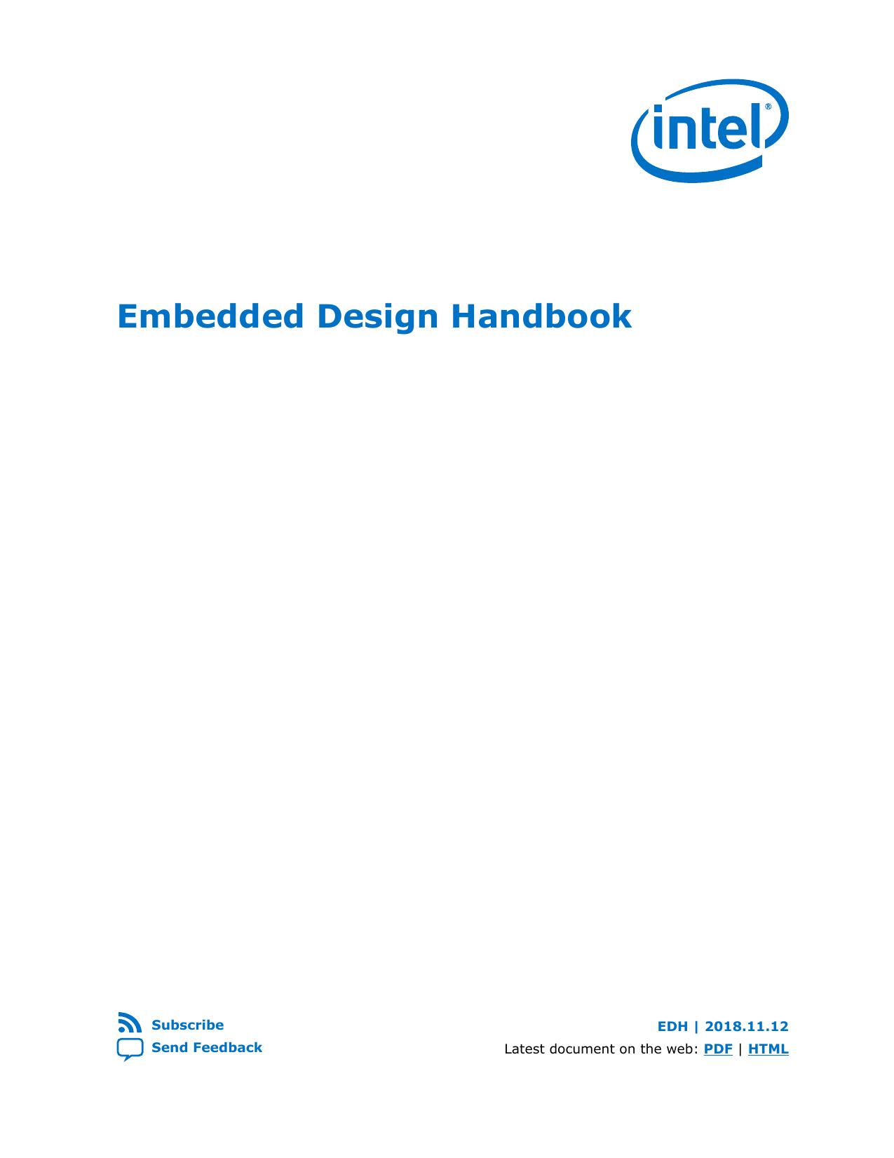 Embedded Design Handbook