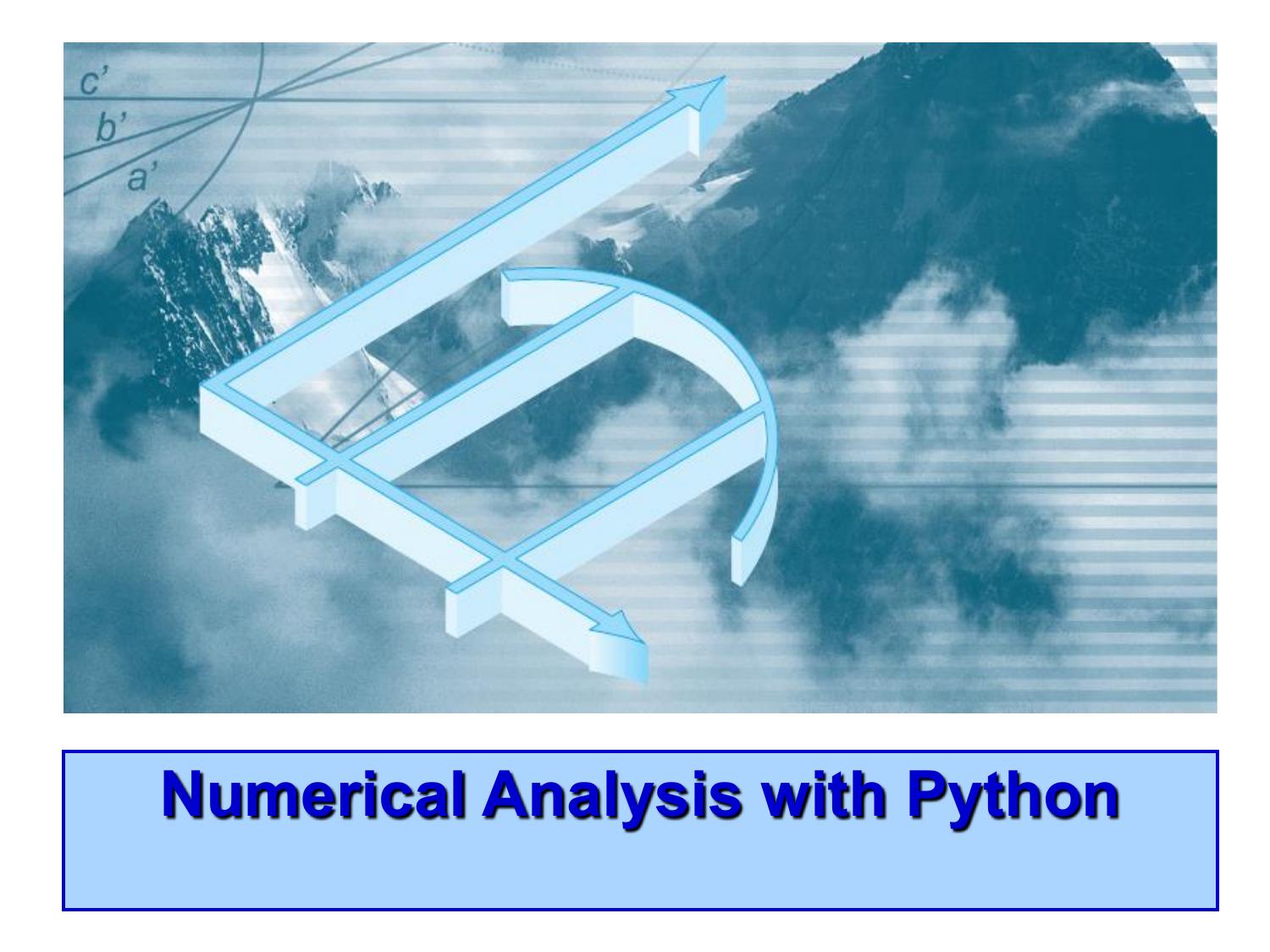 python 数值分析