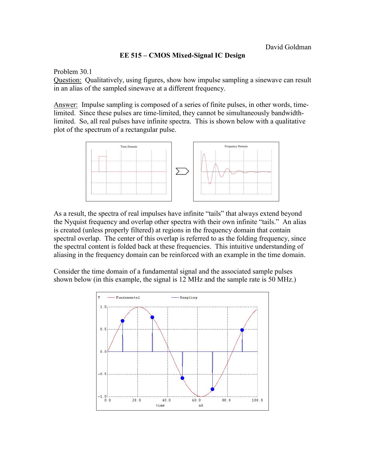 CMOS Mix-Signal Circuit Design Baker