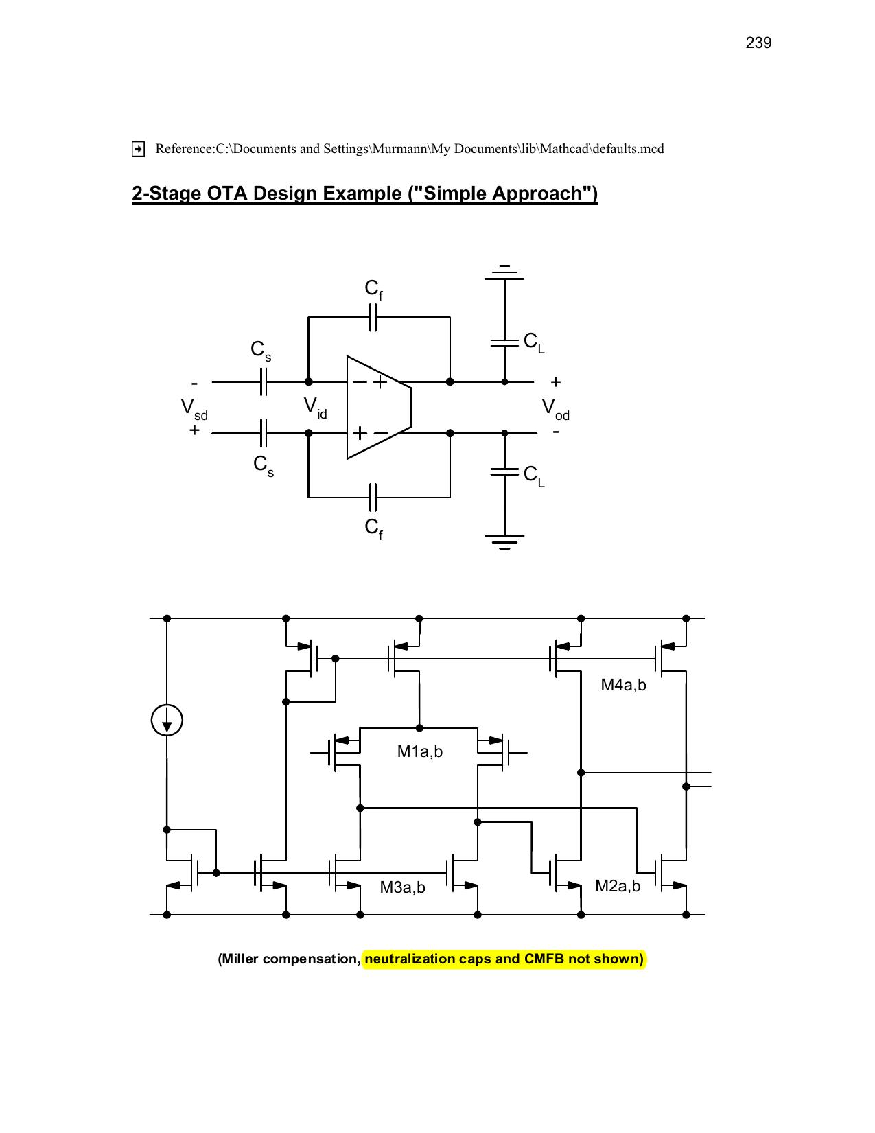 2-Stage OTA Design